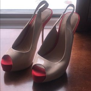 Zara woman patent leather stilettos